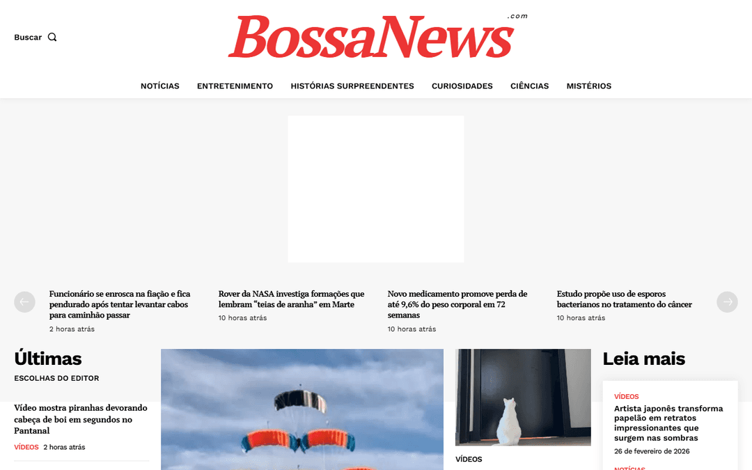 br.bossanews.com publisher screenshot