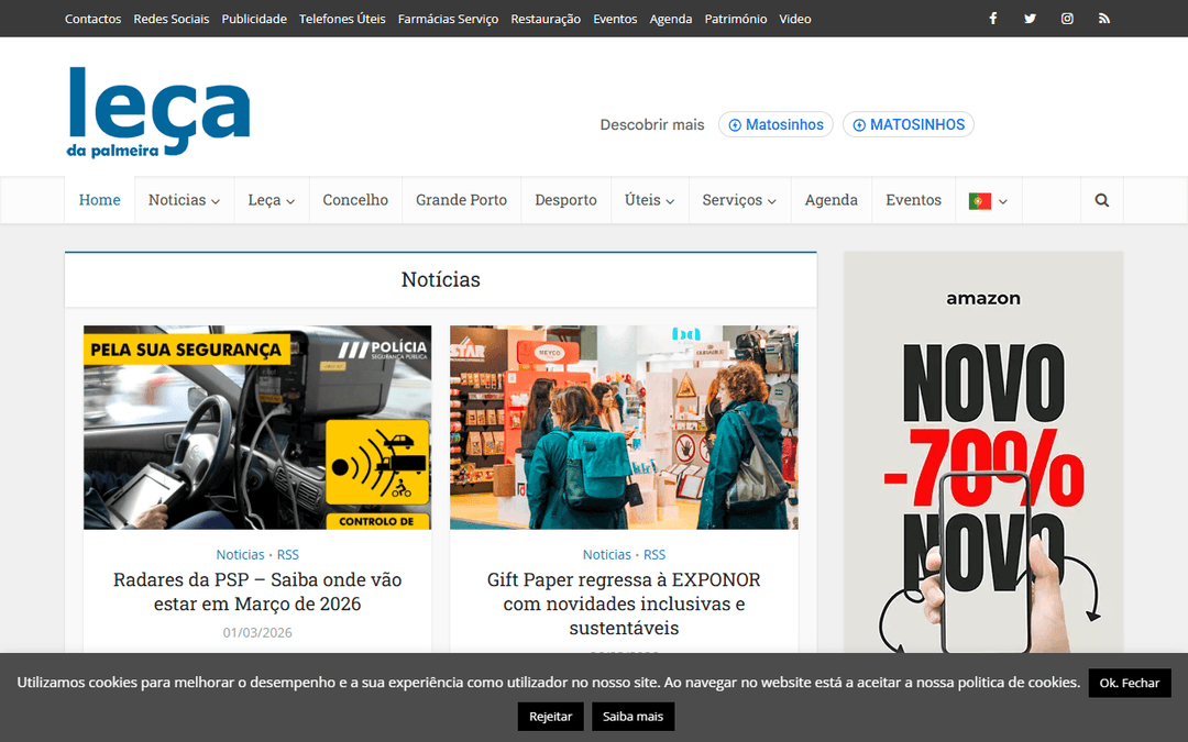 leca-palmeira.com publisher screenshot