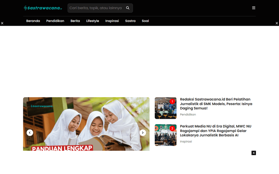 sastrawacana.id publisher screenshot
