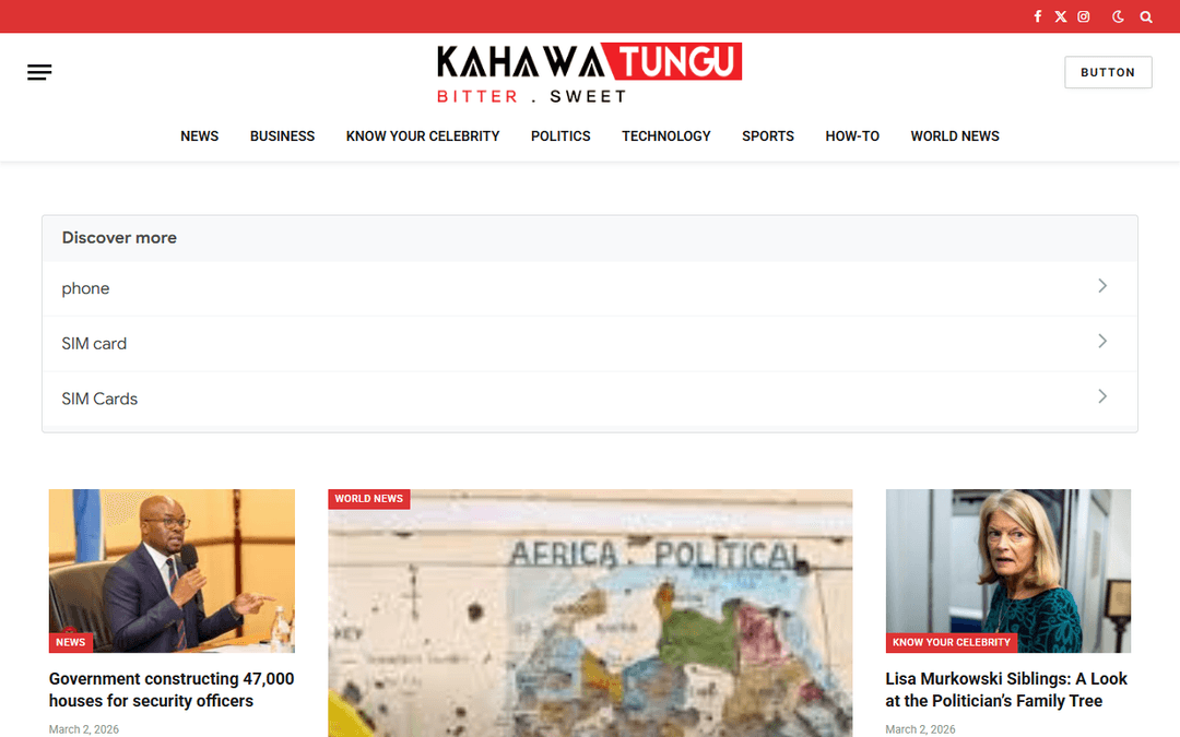 kahawatungu.com publisher screenshot