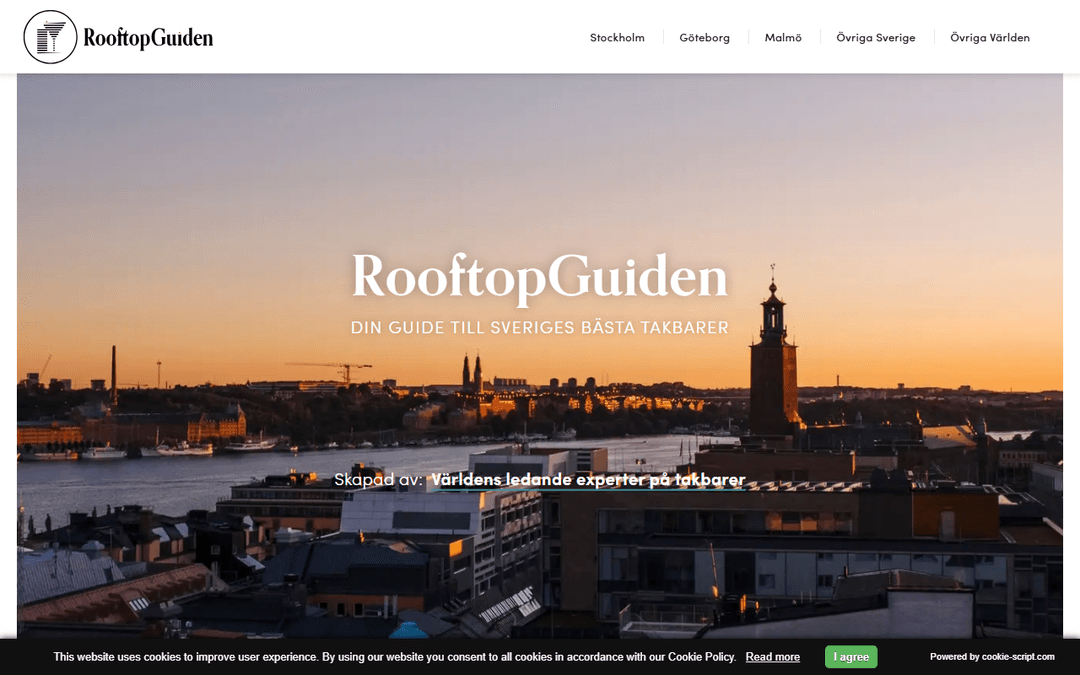 rooftopguiden.se publisher screenshot
