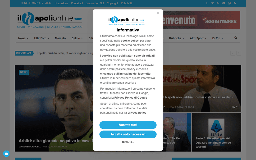 ilnapolionline.com publisher screenshot