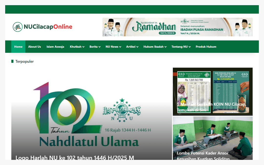 pcnucilacap.com publisher screenshot