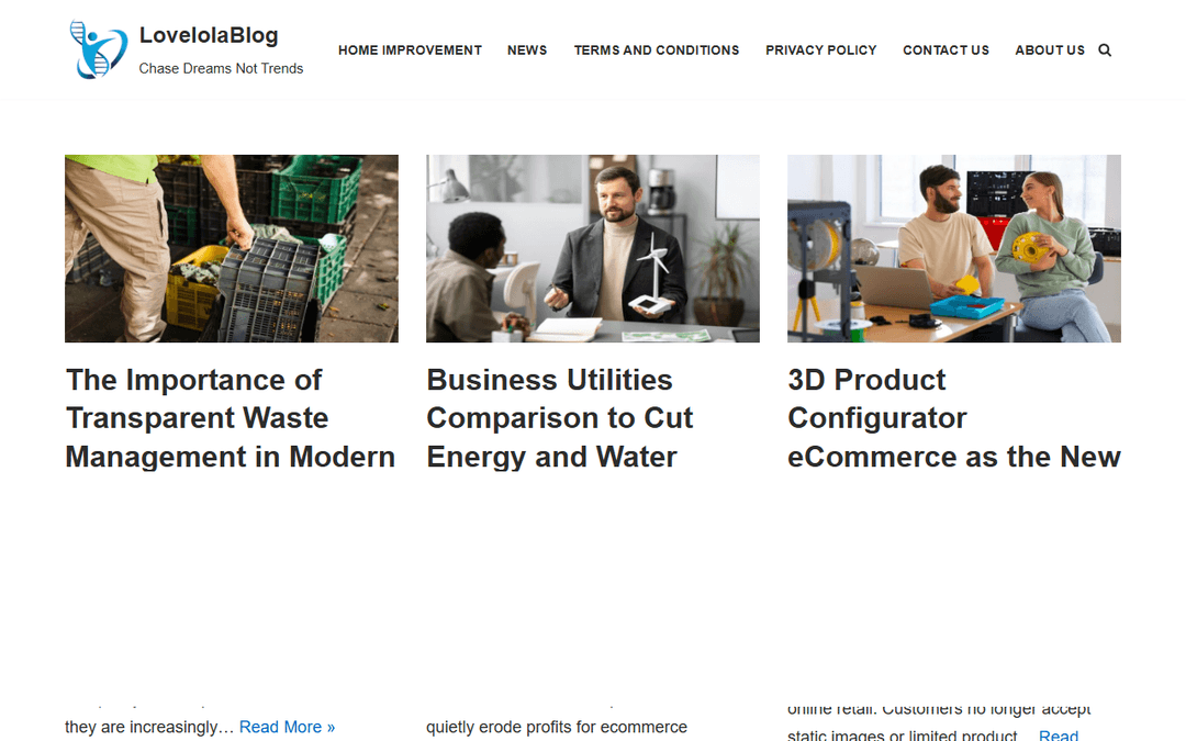 lovelolablog.co.uk publisher screenshot