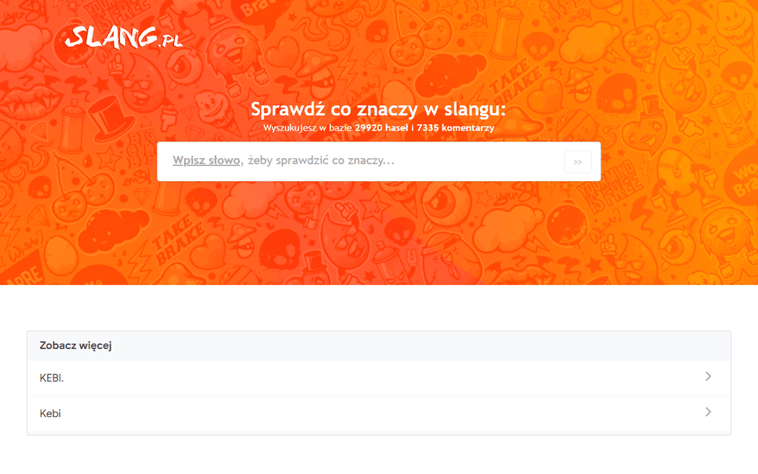 slang.pl publisher screenshot