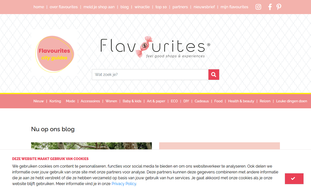 flavourites.nl publisher screenshot