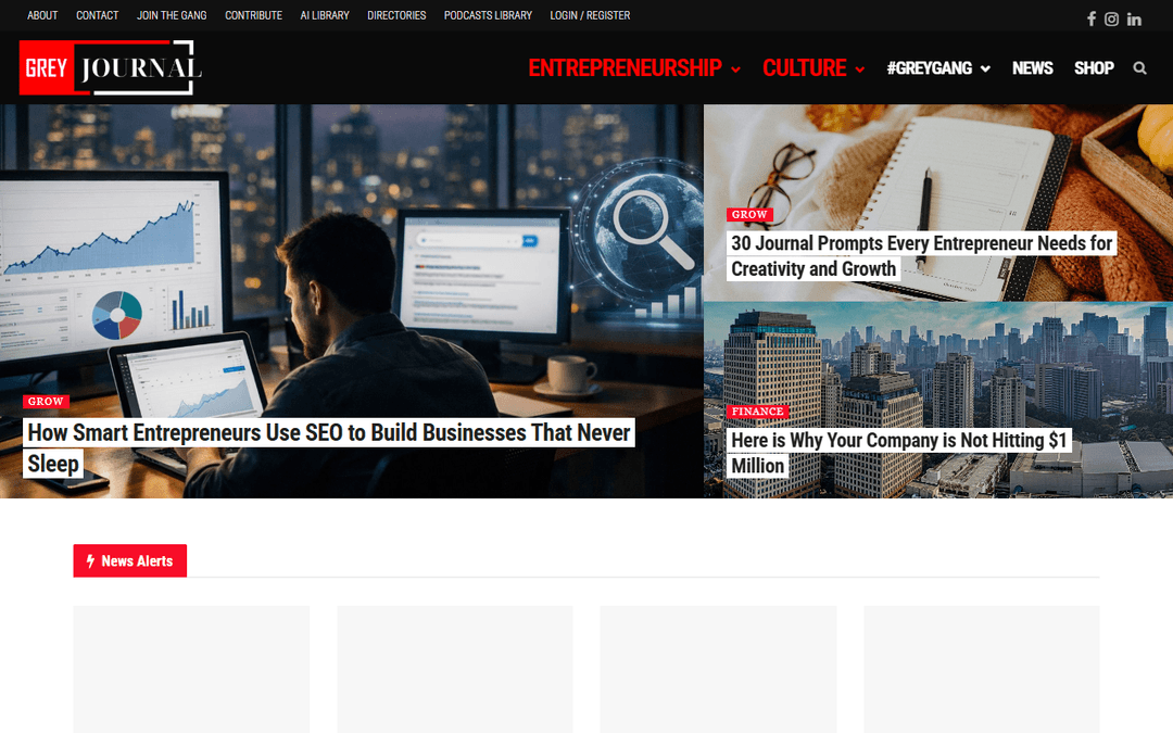greyjournal.net publisher screenshot
