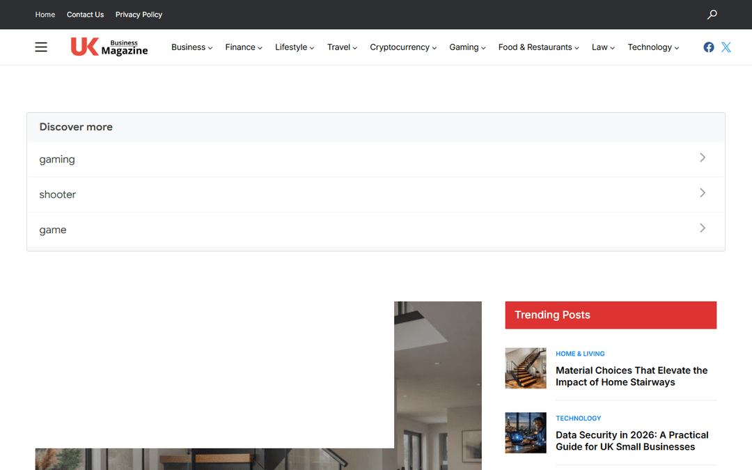 ukbusinessmagazine.co.uk publisher screenshot