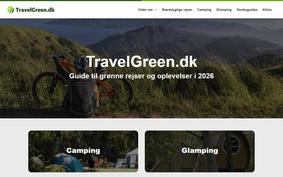 travelgreen.dk publisher screenshot