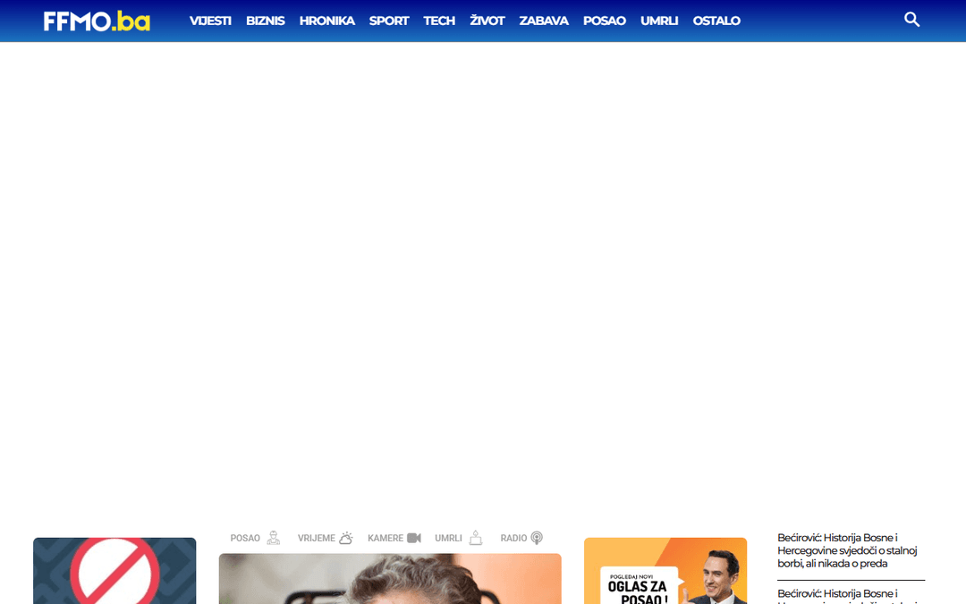 ffmo.ba publisher screenshot