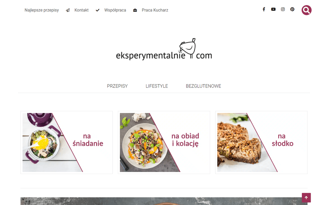 eksperymentalnie.com publisher screenshot