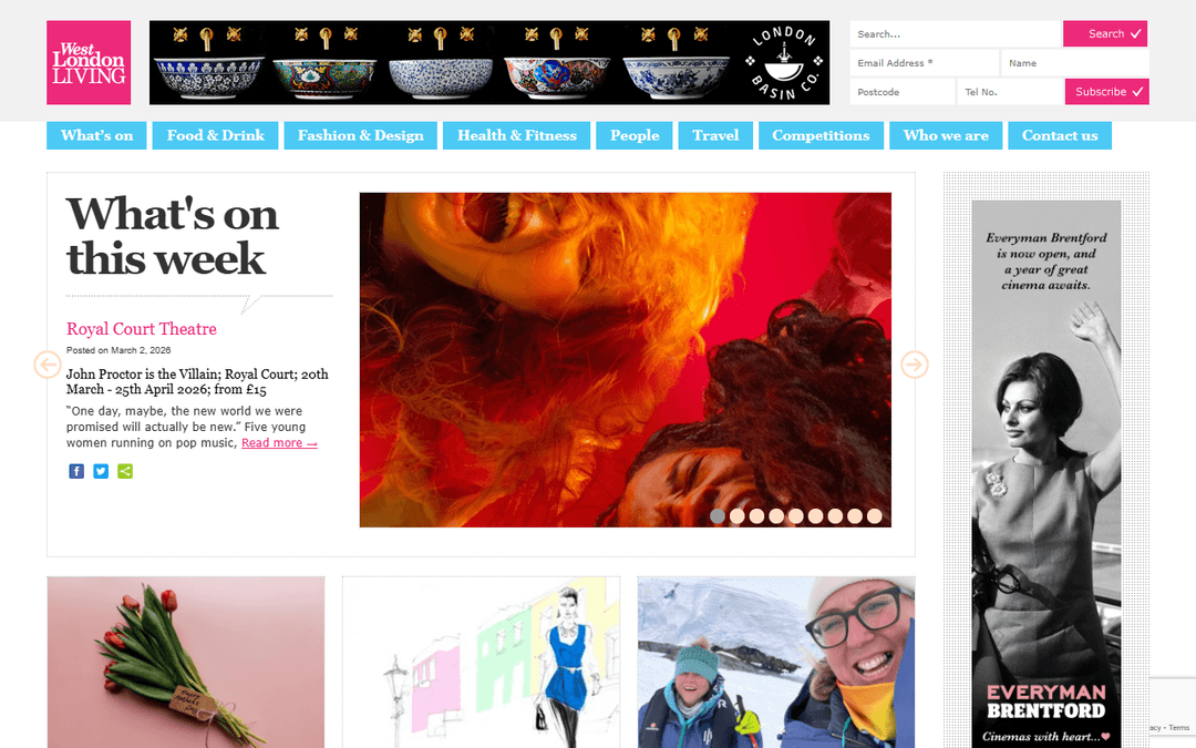 westlondonliving.co.uk publisher screenshot