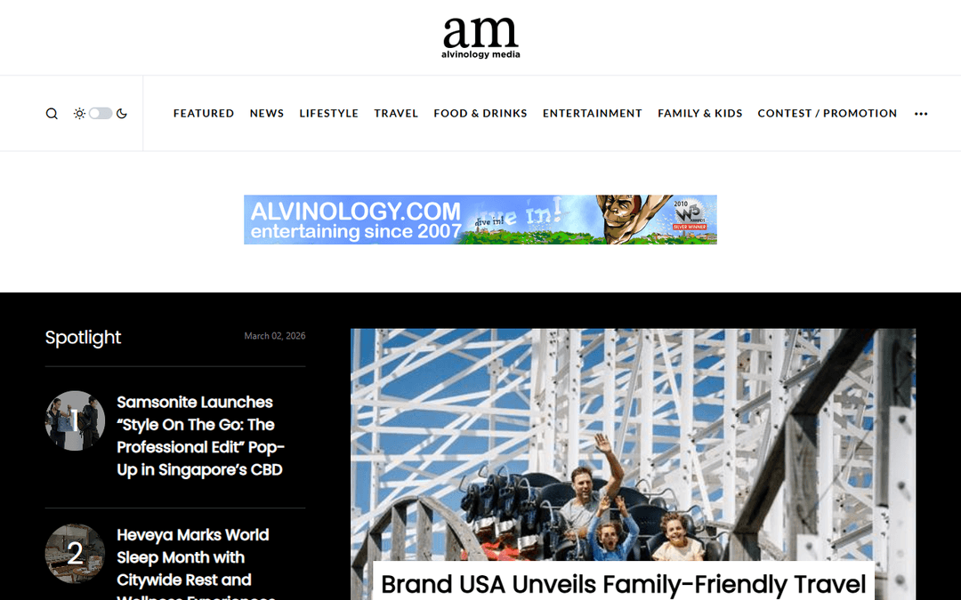 alvinology.com publisher screenshot