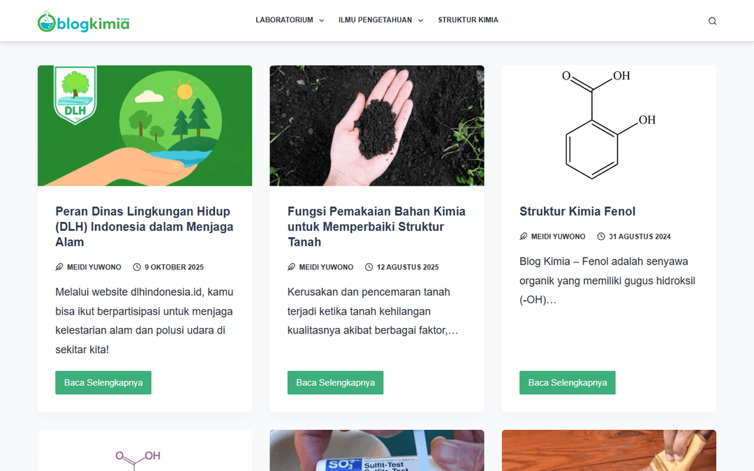 blogkimia.com publisher screenshot