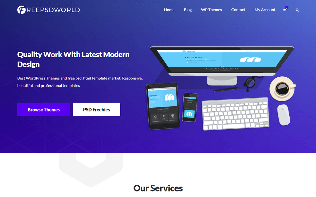 freepsdworld.com publisher screenshot