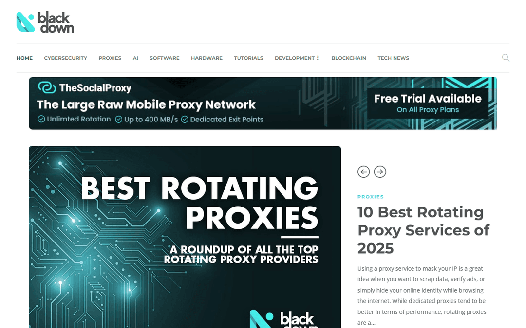 blackdown.org publisher screenshot