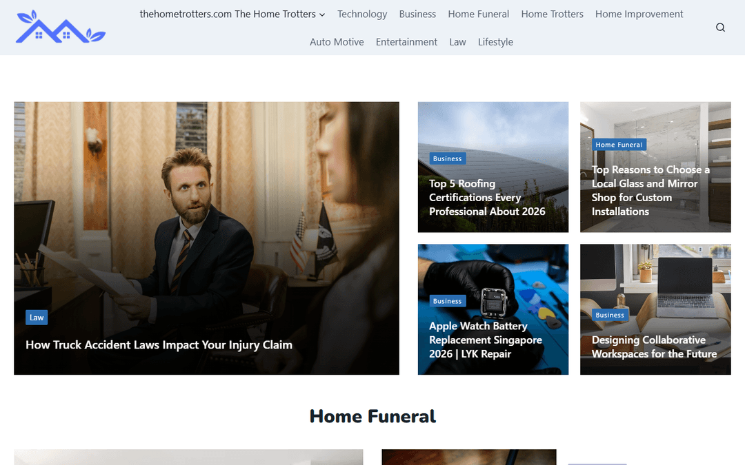 thehomeytrotters.com publisher screenshot