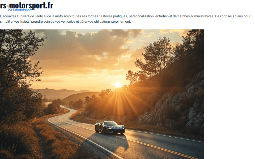 rs-motorsport.fr publisher screenshot