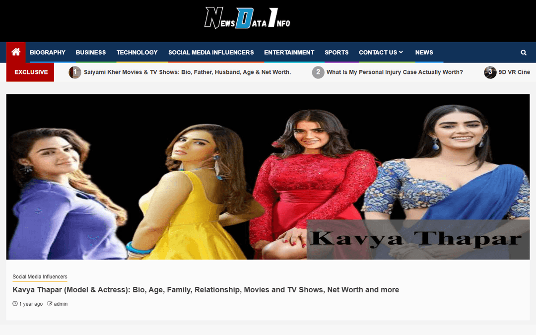 newsdatainfo.com publisher screenshot