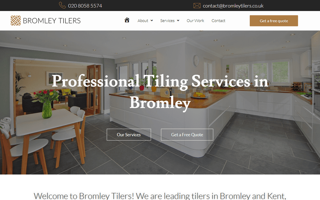 bromleytilers.co.uk publisher screenshot