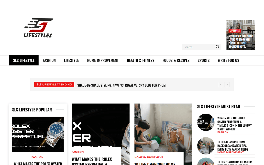 slslifestyles.com publisher screenshot