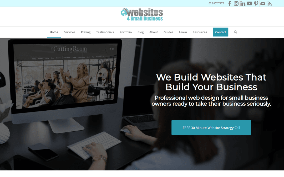 web4business.com.au publisher screenshot