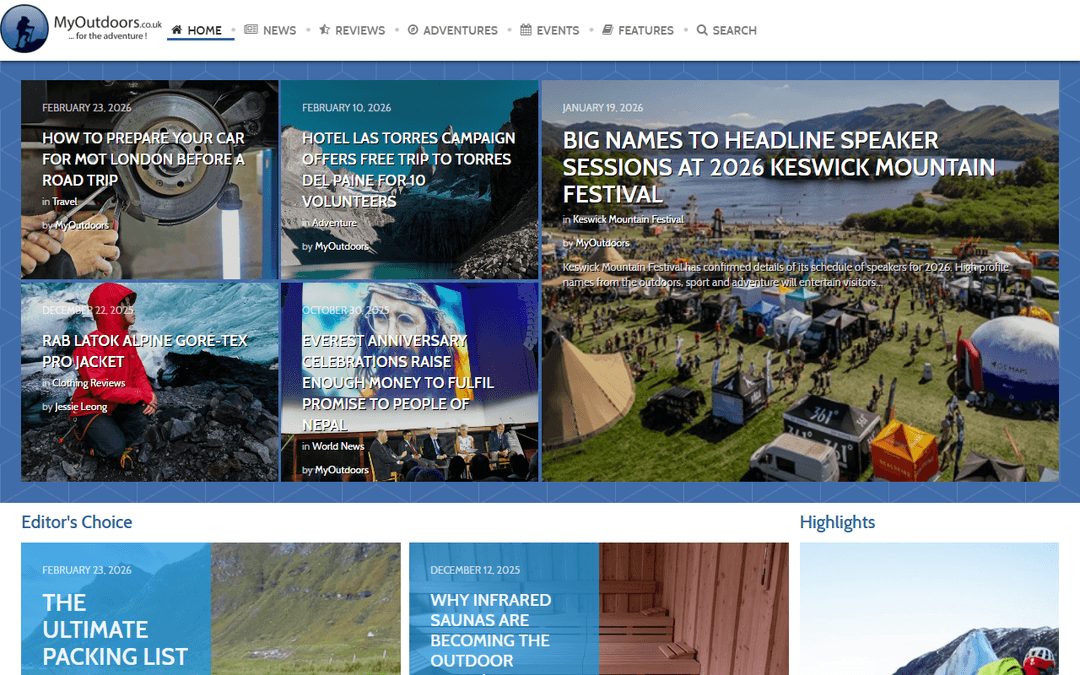 myoutdoors.co.uk publisher screenshot