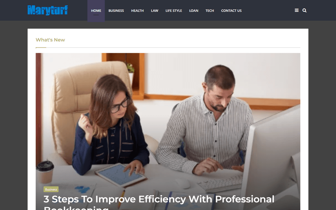 maryturf.com publisher screenshot