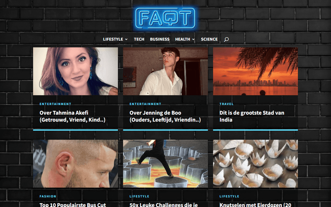 faqt.nl publisher screenshot