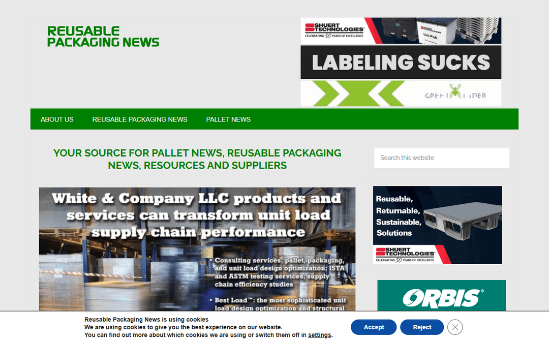 packagingrevolution.net publisher screenshot