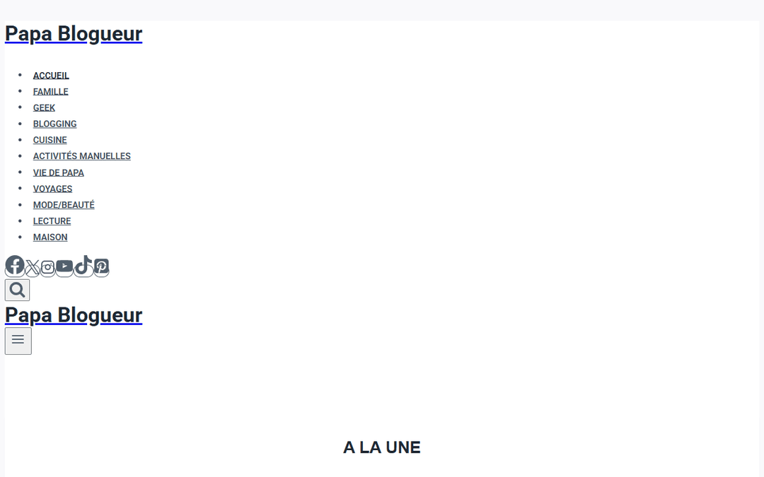 papa-blogueur.fr publisher screenshot
