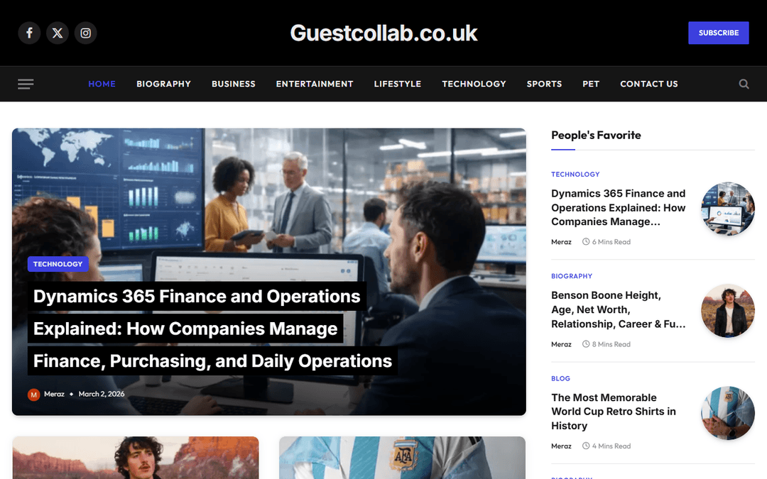 guestcollab.co.uk publisher screenshot