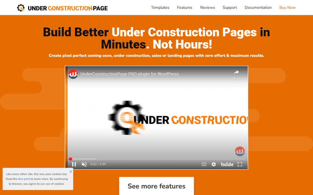 underconstructionpage.com publisher screenshot
