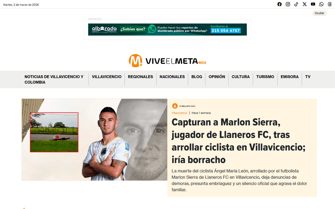 viveelmeta.com publisher screenshot