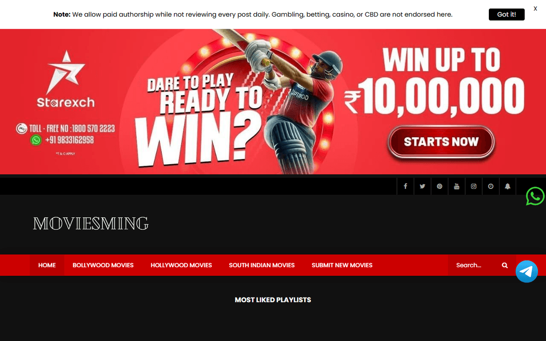 moviesming.com.in publisher screenshot
