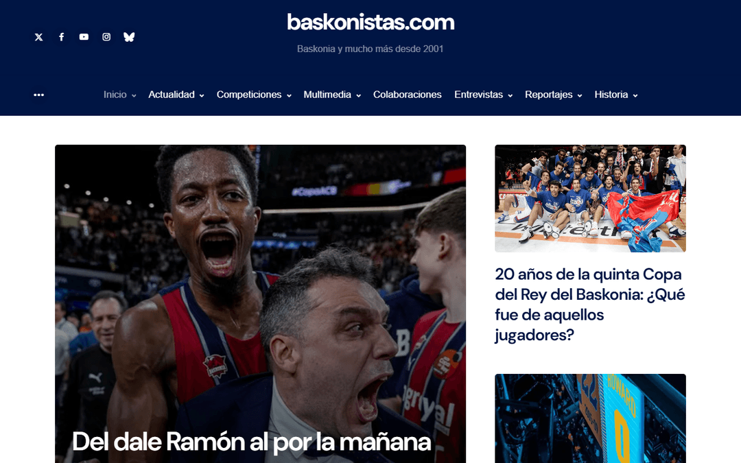 baskonistas.com publisher screenshot
