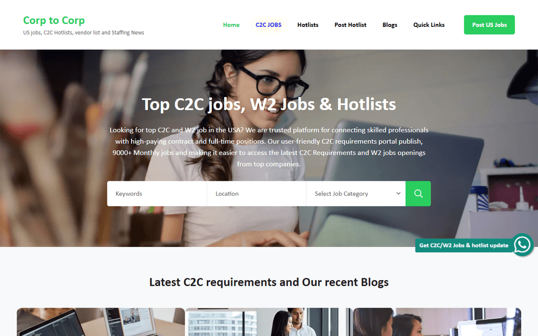 corptocorp.org publisher screenshot