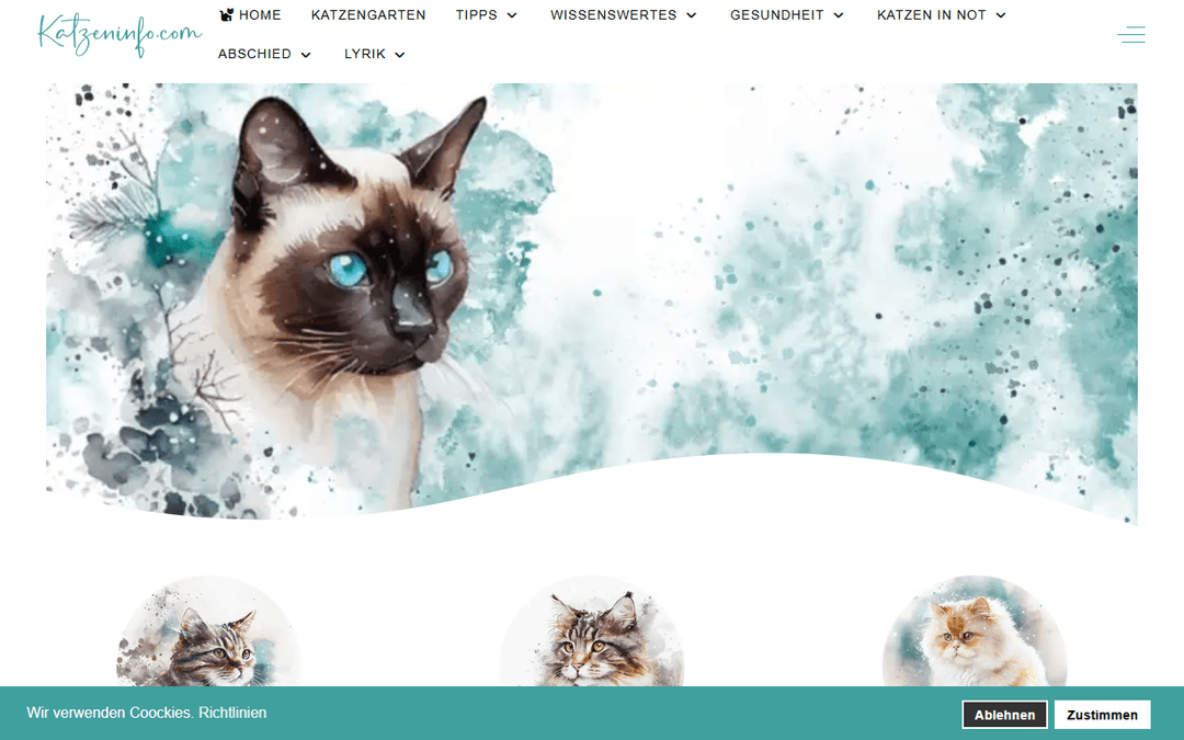 katzeninfo.com publisher screenshot
