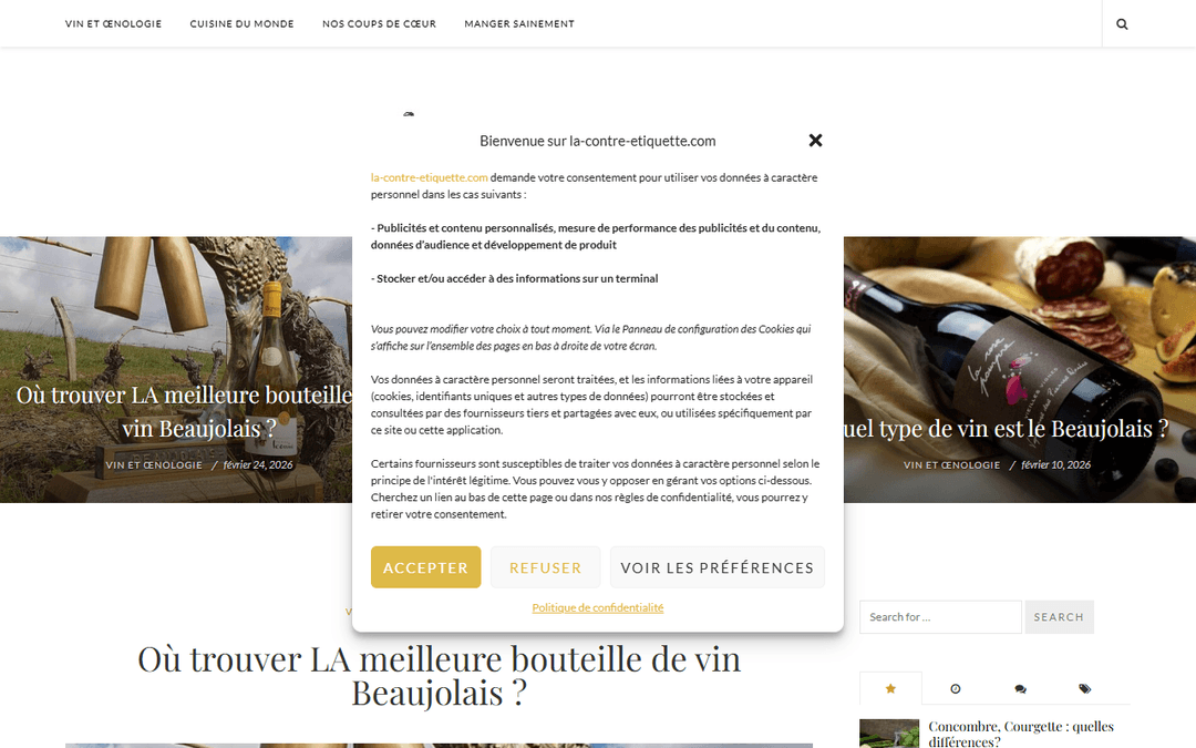 la-contre-etiquette.com publisher screenshot