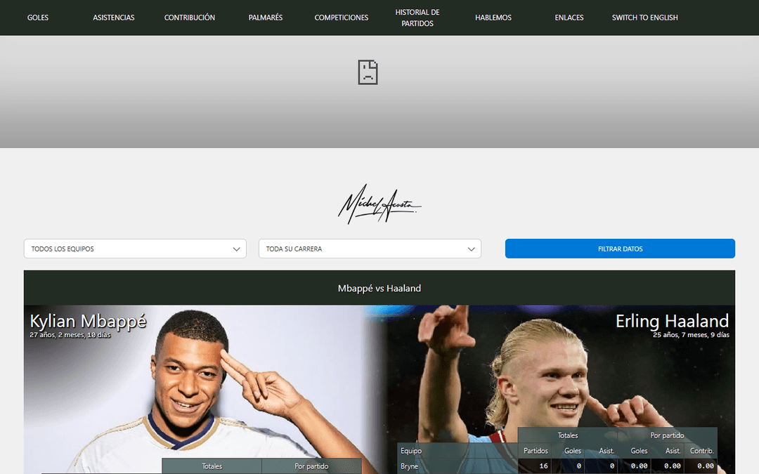 mbappe-haaland.com publisher screenshot