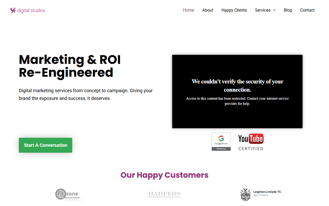 sfdigital.co.uk publisher screenshot