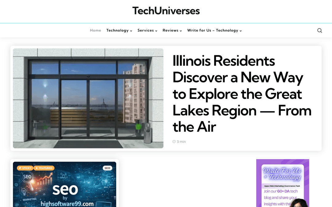techuniverses.com publisher screenshot