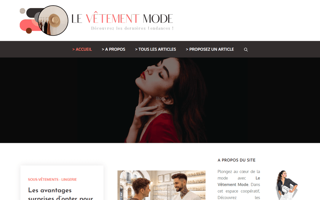 vetement-mode.biz publisher screenshot