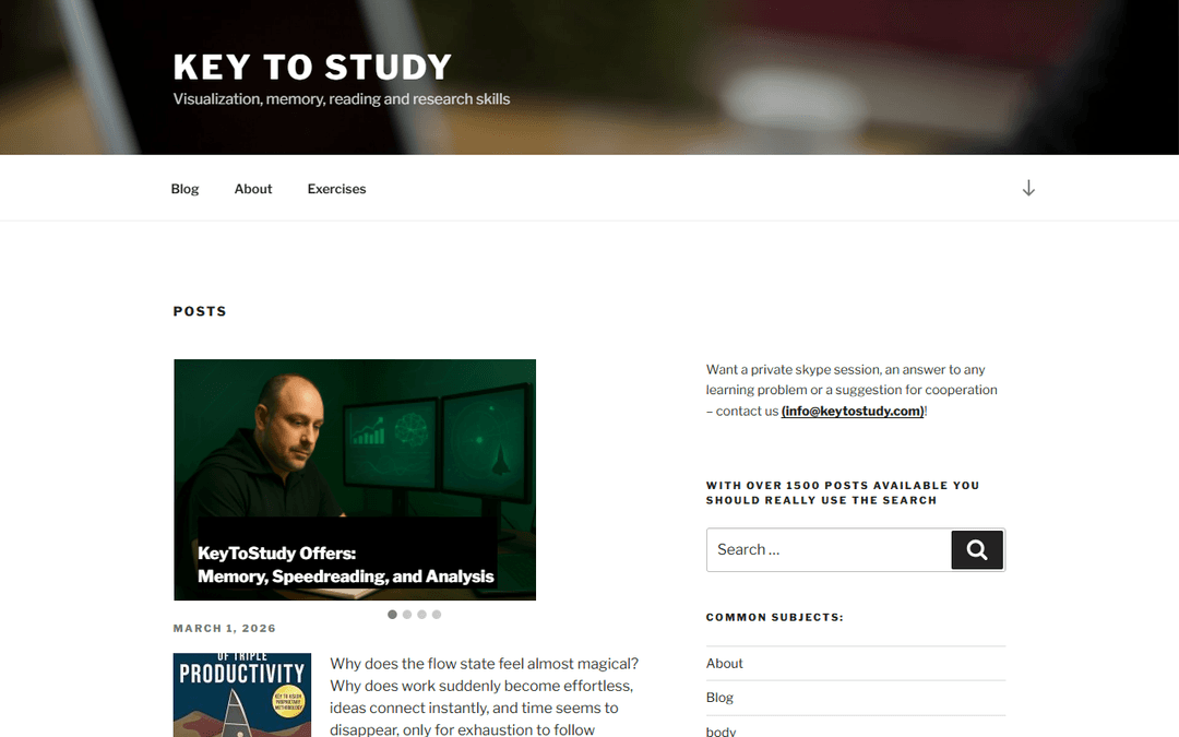 keytostudy.com publisher screenshot