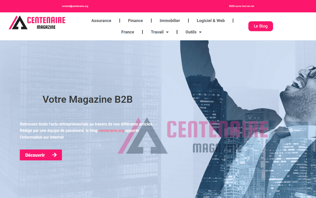 centenaire.org publisher screenshot