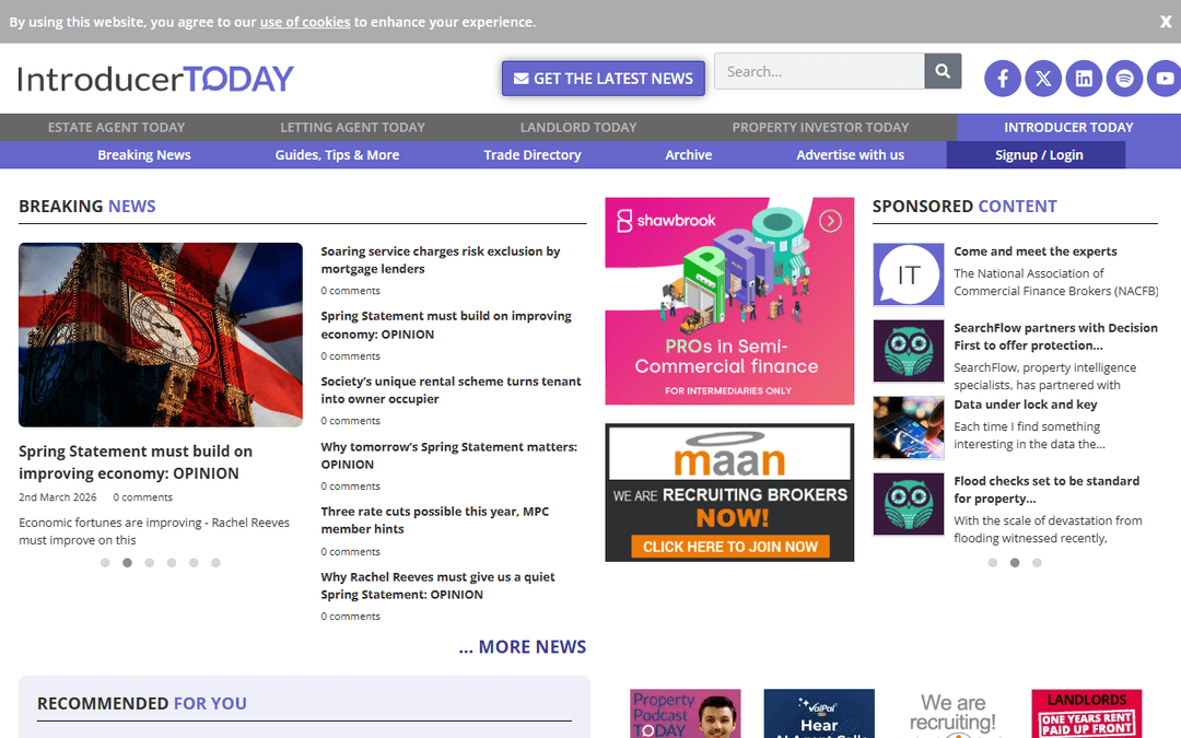 introducertoday.co.uk publisher screenshot