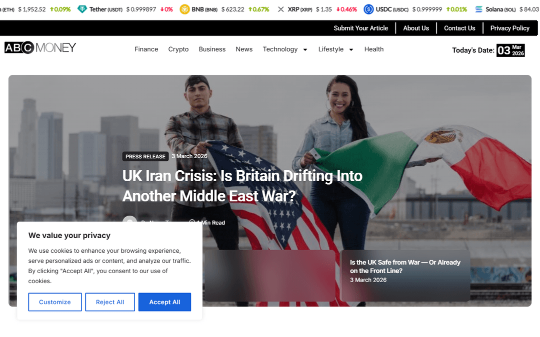 abcmoney.co.uk publisher screenshot