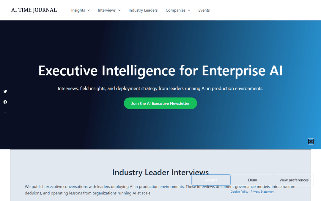 aitimejournal.com publisher screenshot