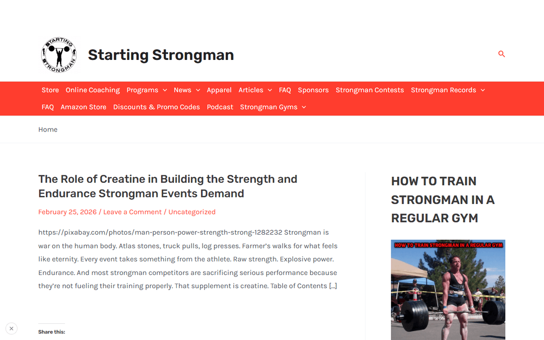 startingstrongman.com publisher screenshot