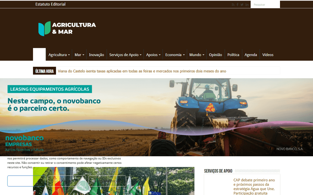 agriculturaemar.com publisher screenshot